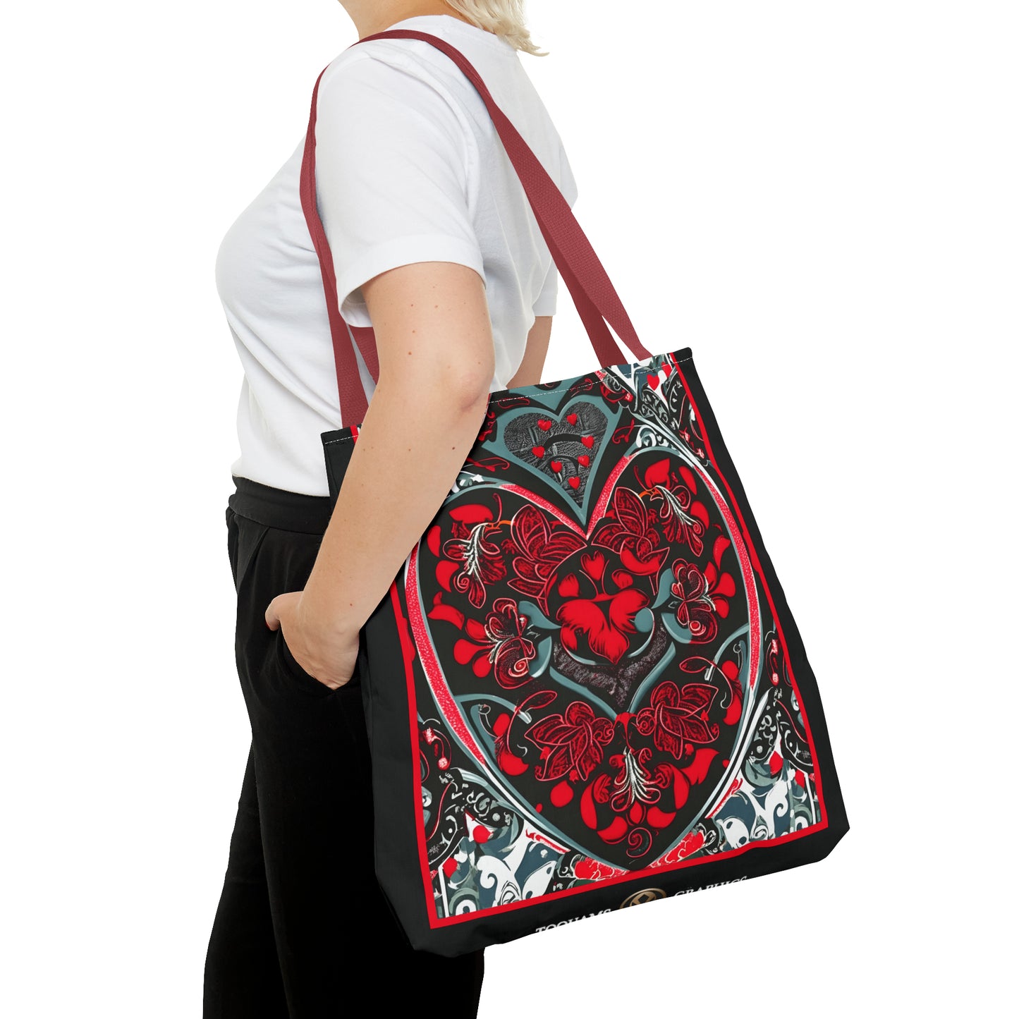 Heart Tote Bag (AOP)