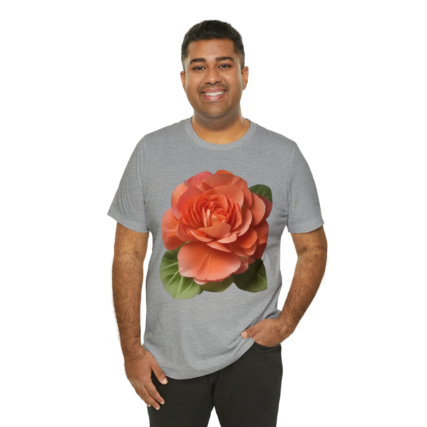 Tuberous Begonia -- Unisex Jersey Short Sleeve Tee