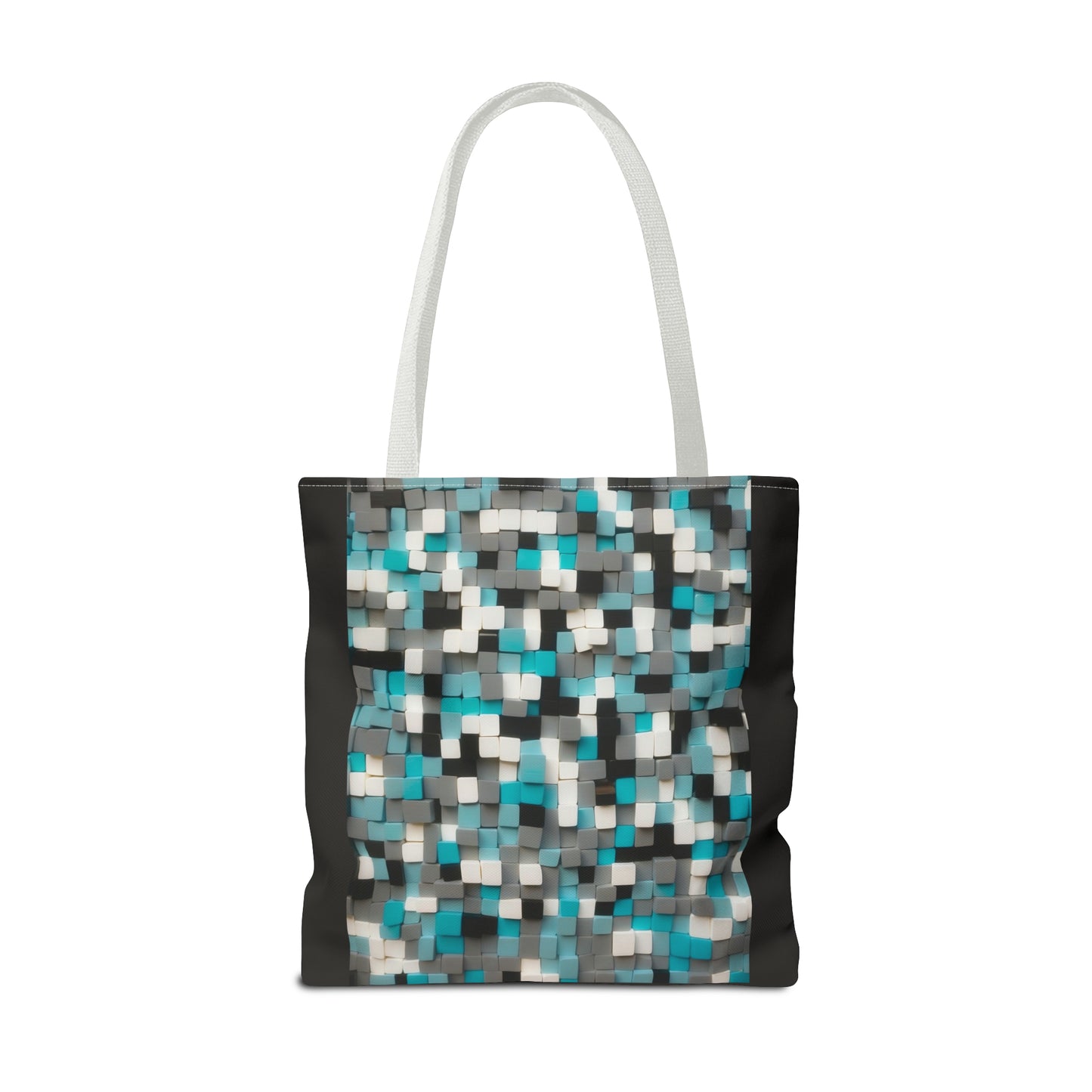Chevron & Block Tote Bag (AOP)