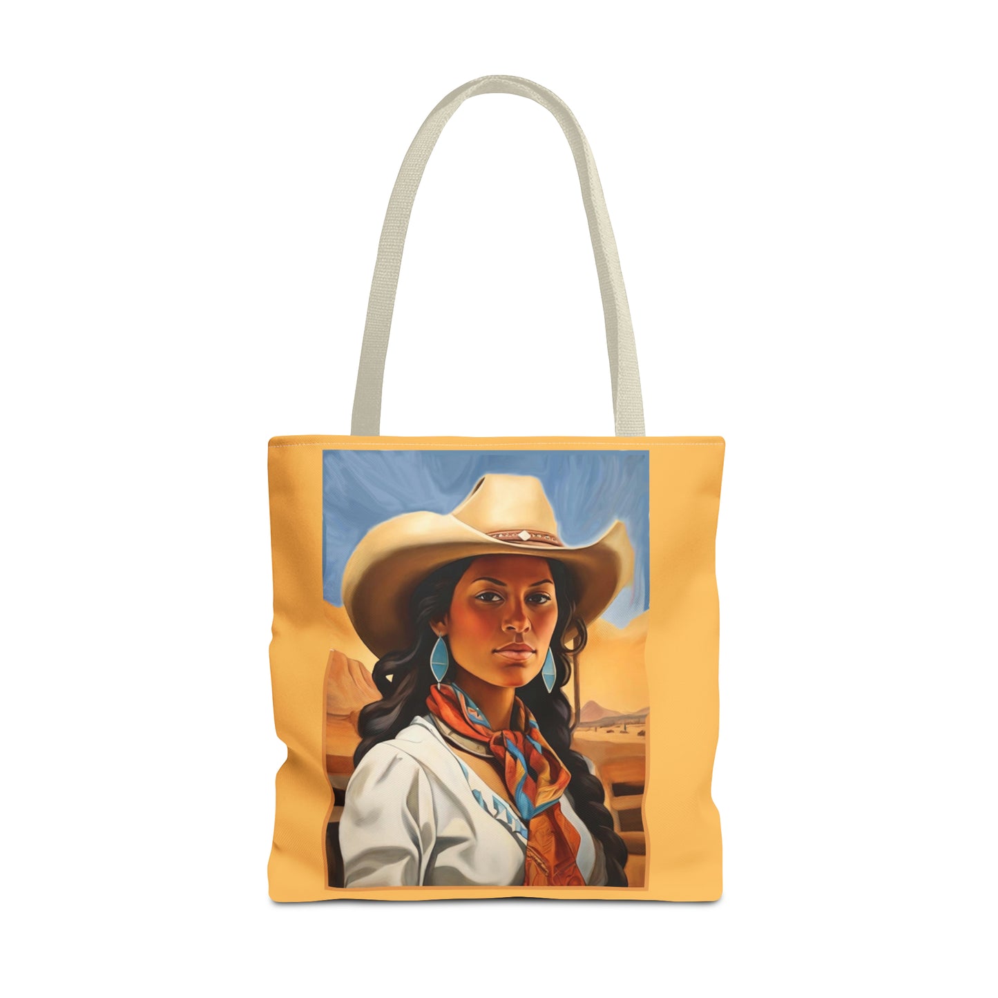 Cowgirl/boy Tote Bag (AOP)