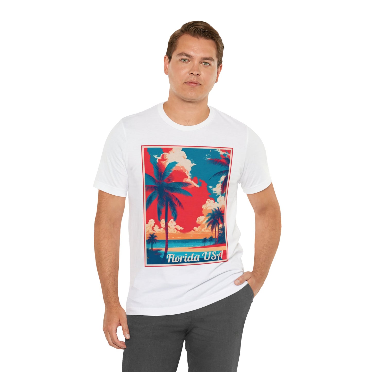 Florida USA -- Unisex Jersey Short Sleeve Tee