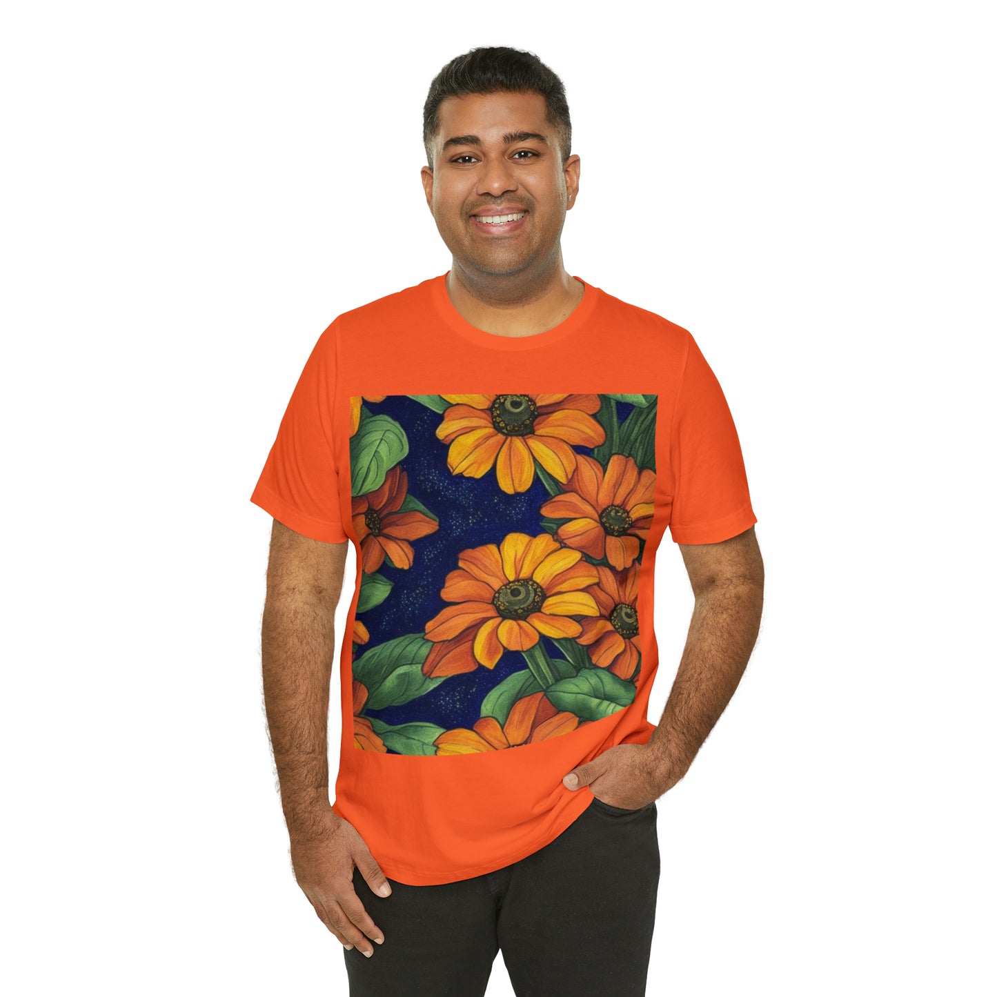 Black-Eyed-Susans -- Unisex Jersey Short Sleeve Tee