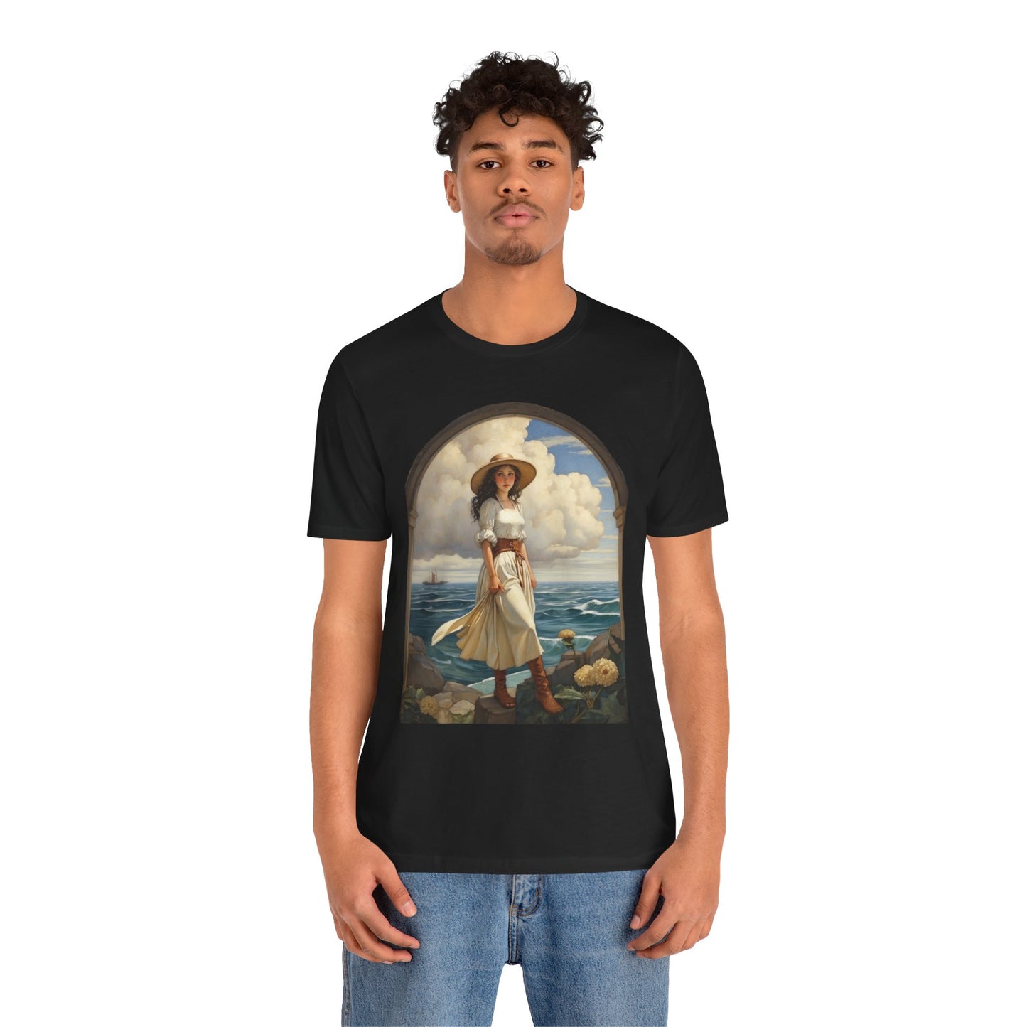 Beachside Unisex Tee - Margaret by the Shore Design