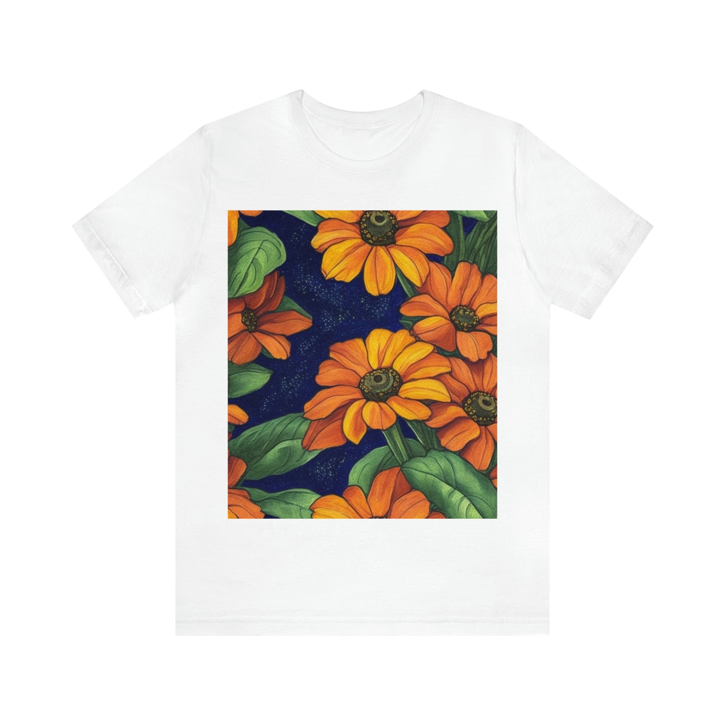Black-Eyed-Susans -- Unisex Jersey Short Sleeve Tee