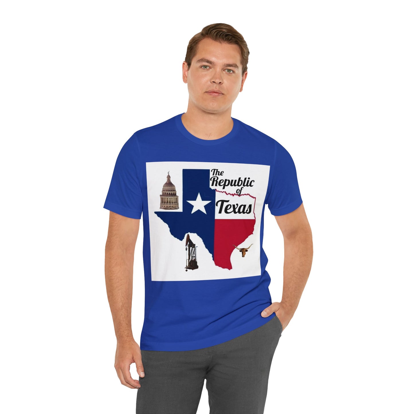 Rebublic of Texas -- Unisex Jersey Short Sleeve Tee