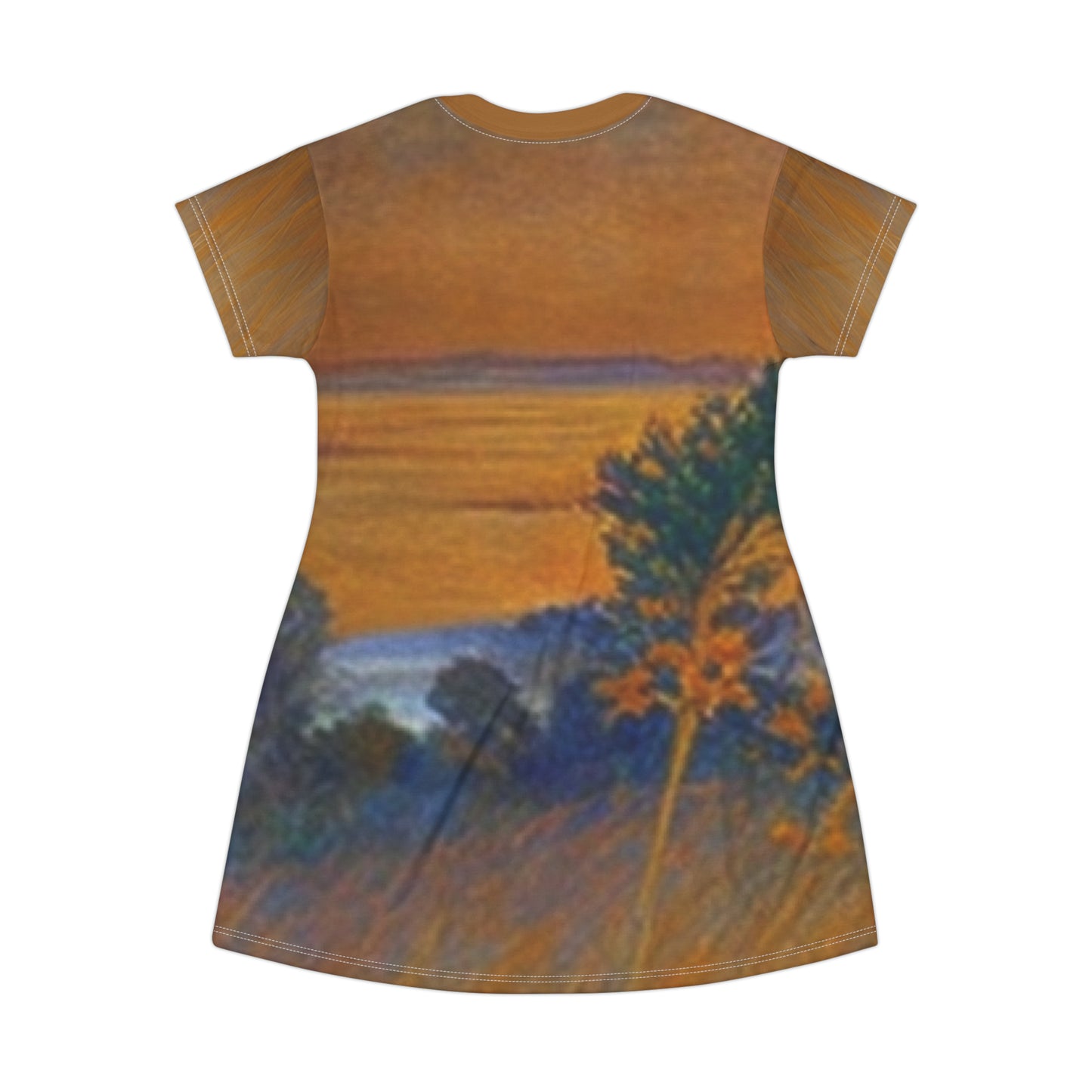 Grasslands Girl -- T-Shirt Dress (AOP)