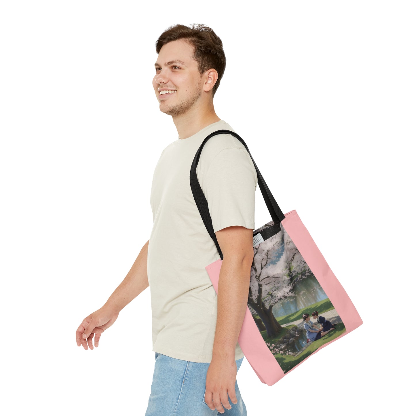 Cherry Blossom Tote Bag (AOP)