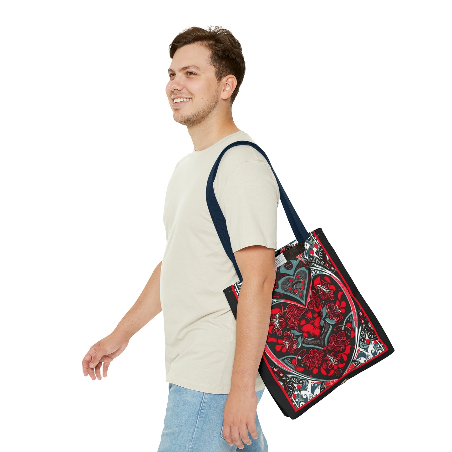 Heart Tote Bag (AOP)