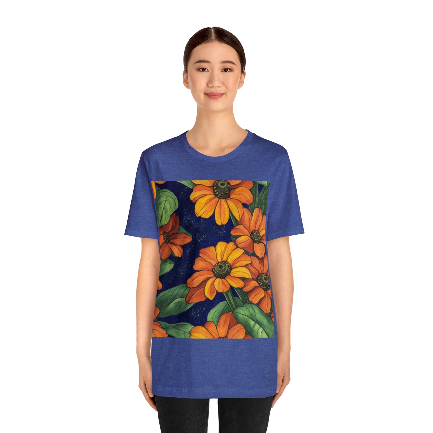 Black-Eyed-Susans -- Unisex Jersey Short Sleeve Tee