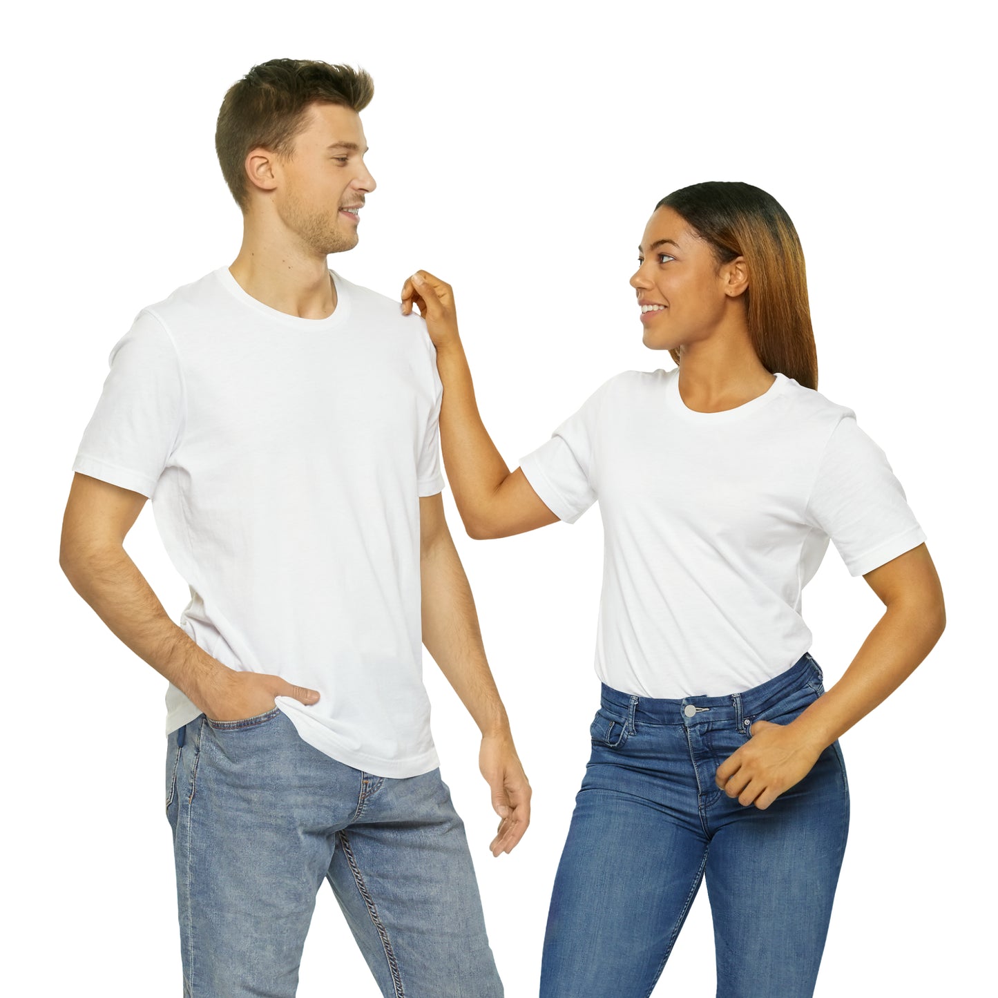 Syringa (Back) -- Unisex Jersey Short Sleeve Tee