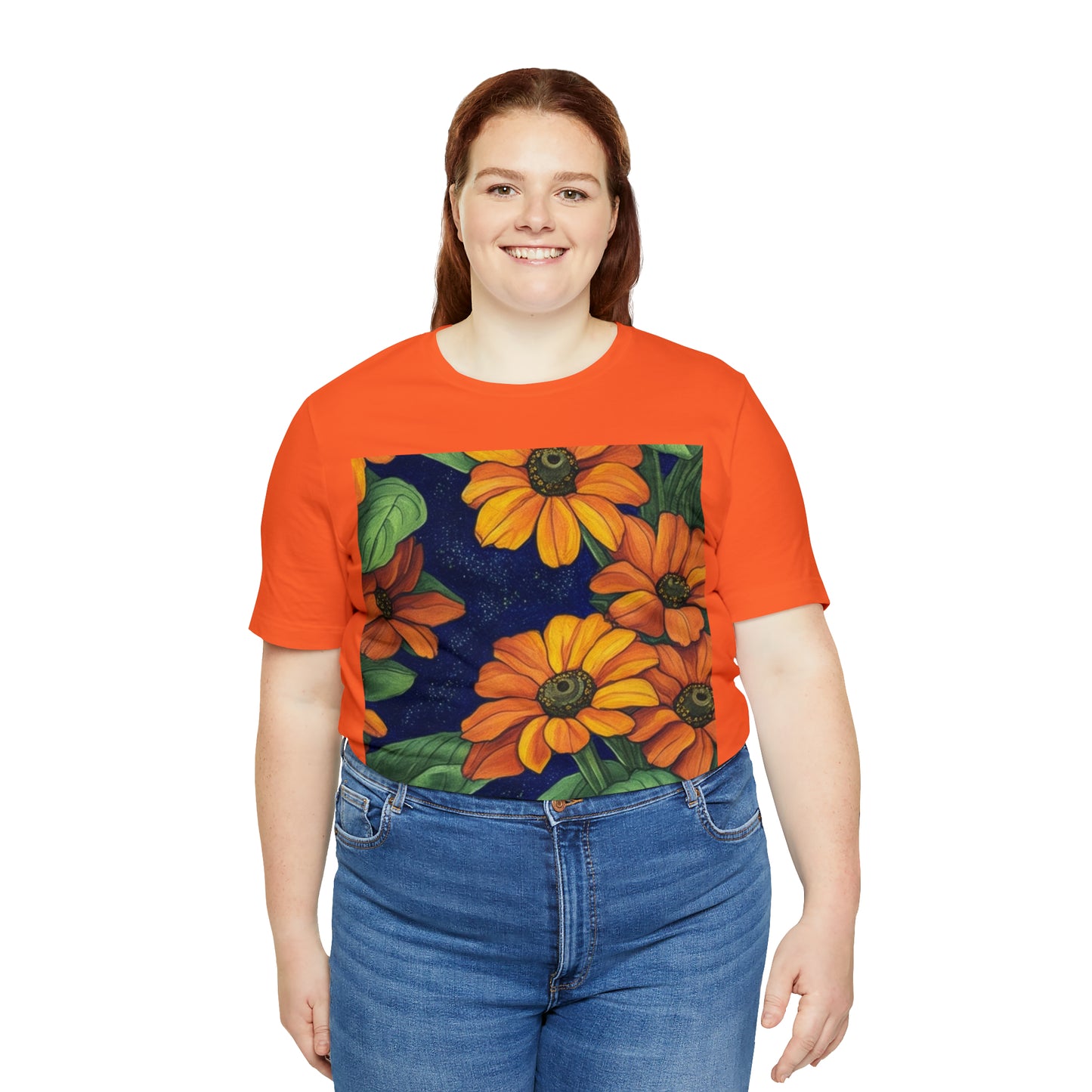 Black-Eyed-Susans -- Unisex Jersey Short Sleeve Tee