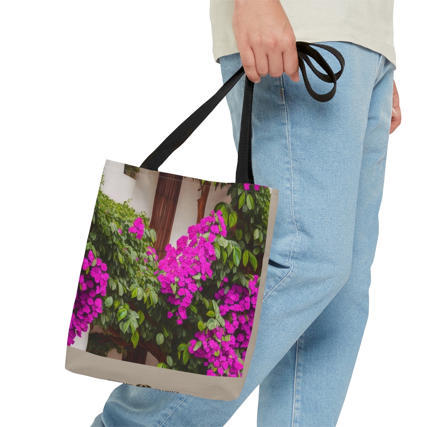 Bougainvillea Tote Bag (AOP)