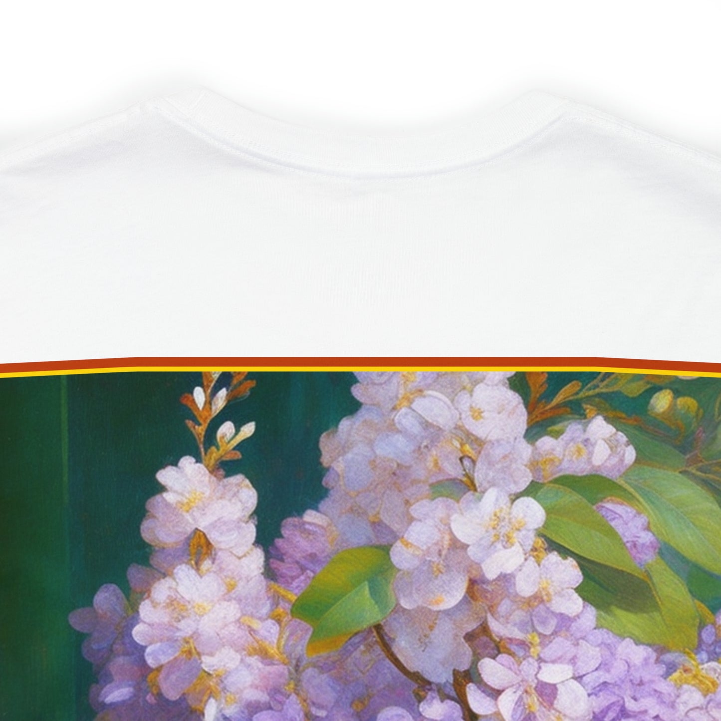 Syringa (Back) -- Unisex Jersey Short Sleeve Tee