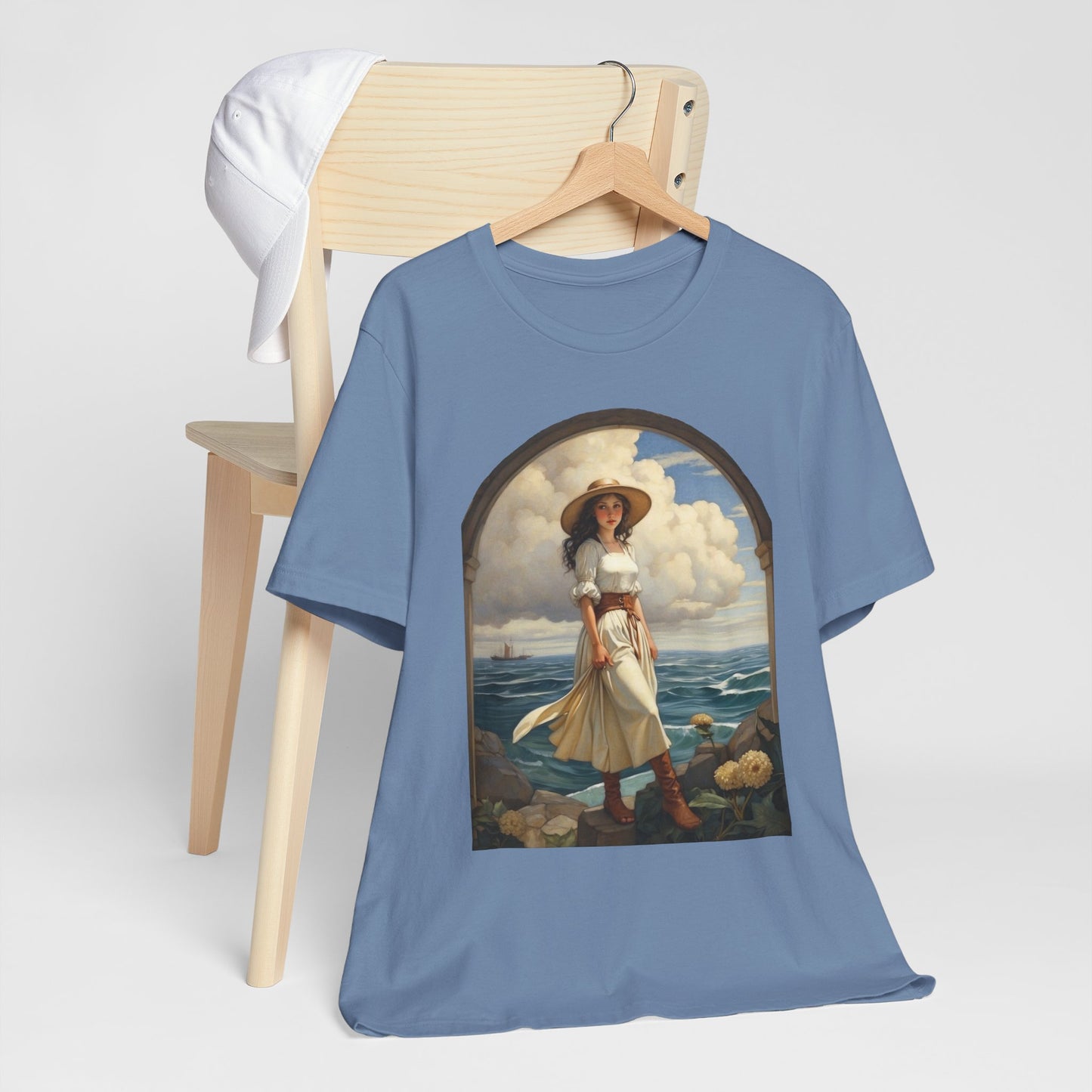 Beachside Unisex Tee - Margaret by the Shore Design