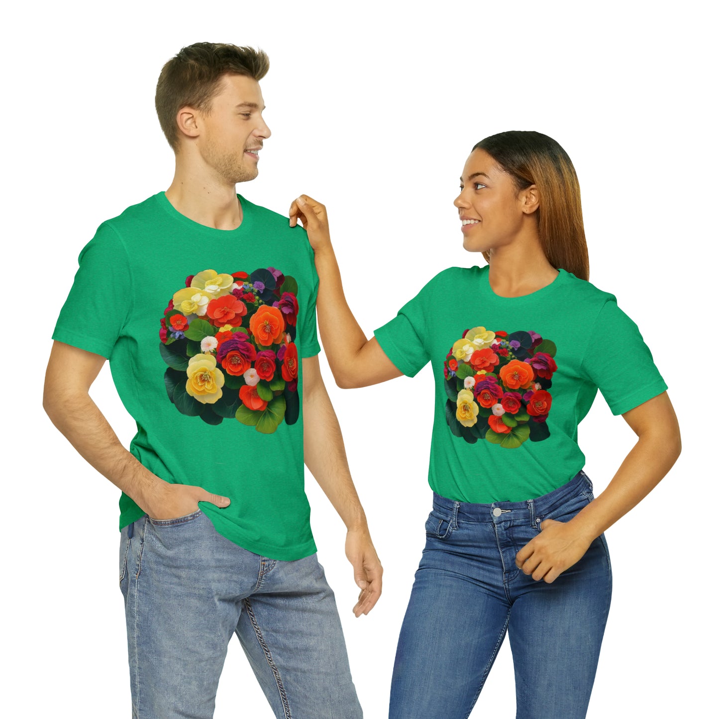 Begonia -- Unisex Jersey Short Sleeve Tee