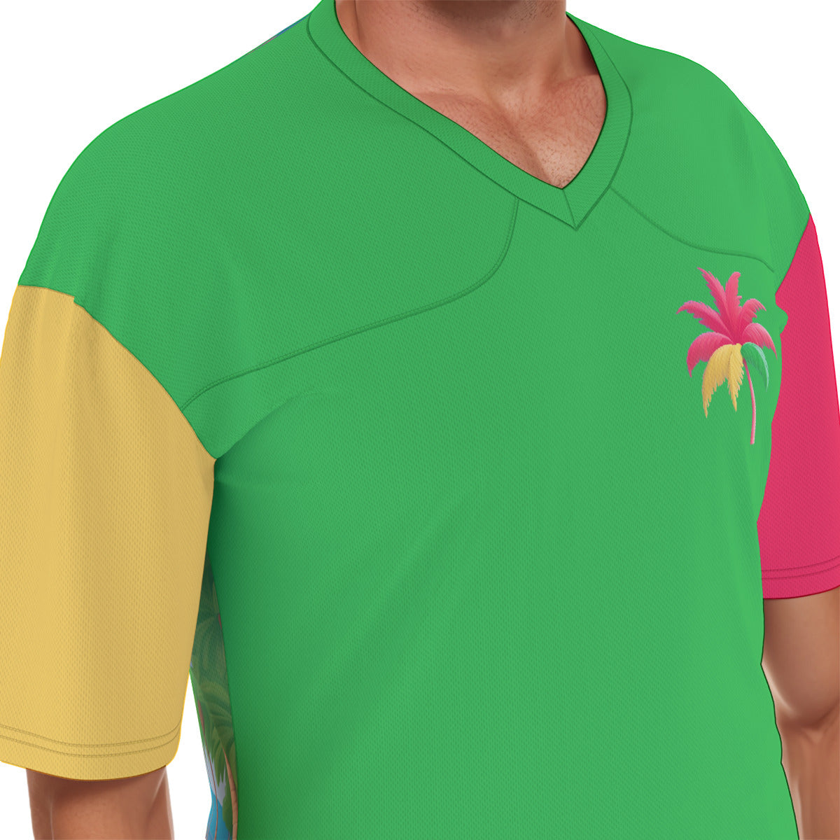 Flamingos -- Men's Football Jersey