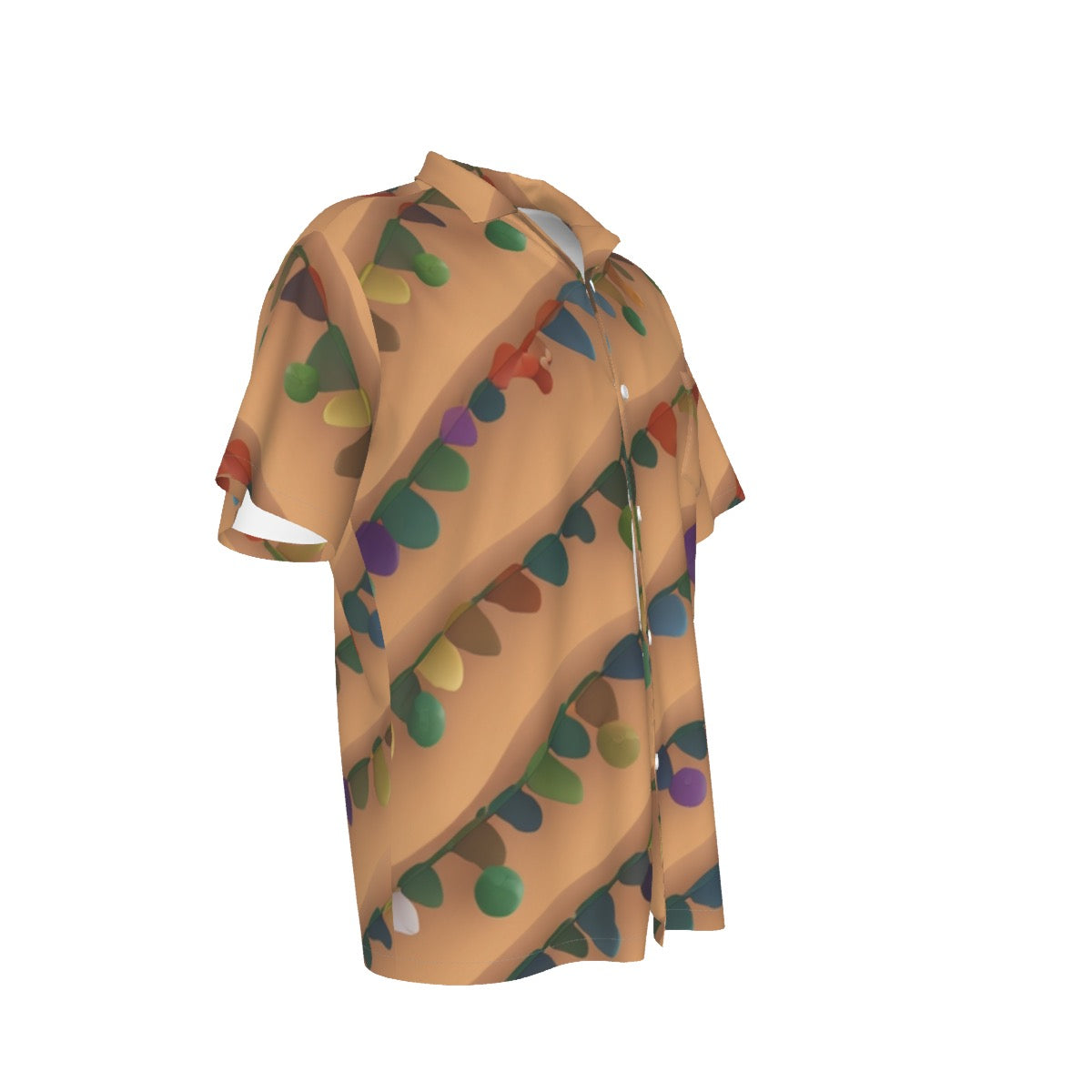 Party Lights -- Men's Hawaiian Shirt With Pocket