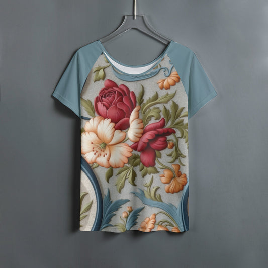 Pattern 307 -- Women's Round Neck T-shirt With Raglan Sleeve
