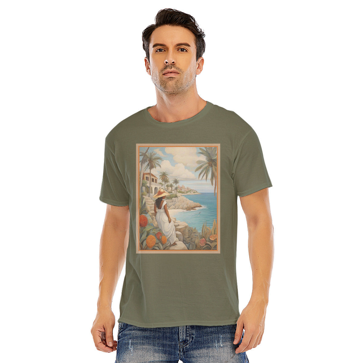 Isla Mujeres 101 -- Unisex O-neck Short Sleeve T-shirt