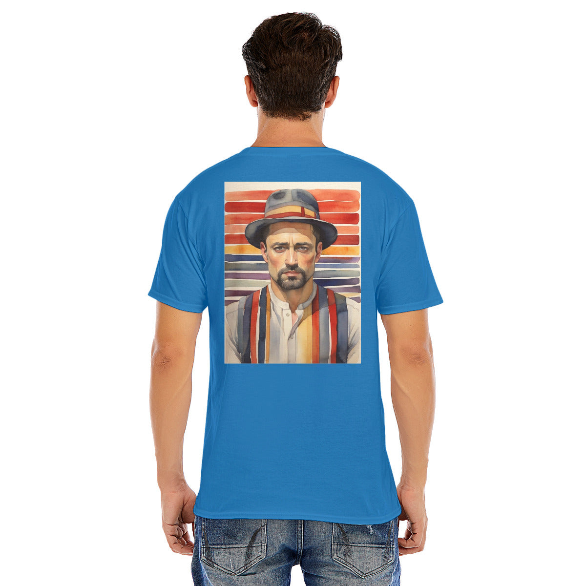 Stripes 106 -- Unisex O-neck Short Sleeve T-shirt
