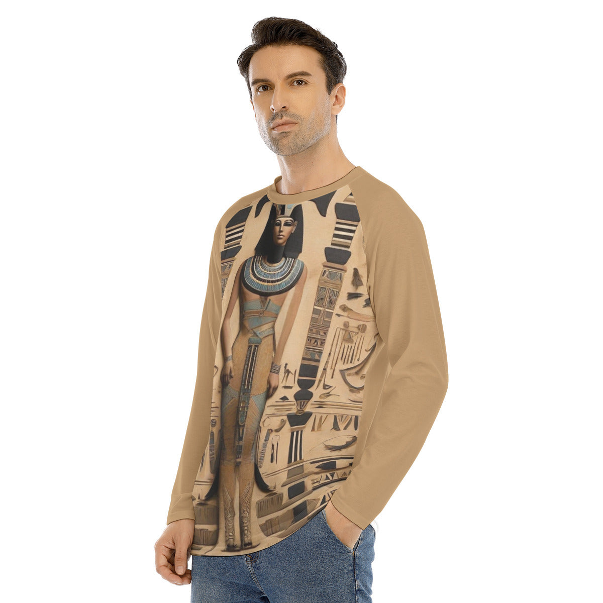 Egypt 102 -- Men's Long Sleeve T-shirt With Raglan Sleeve