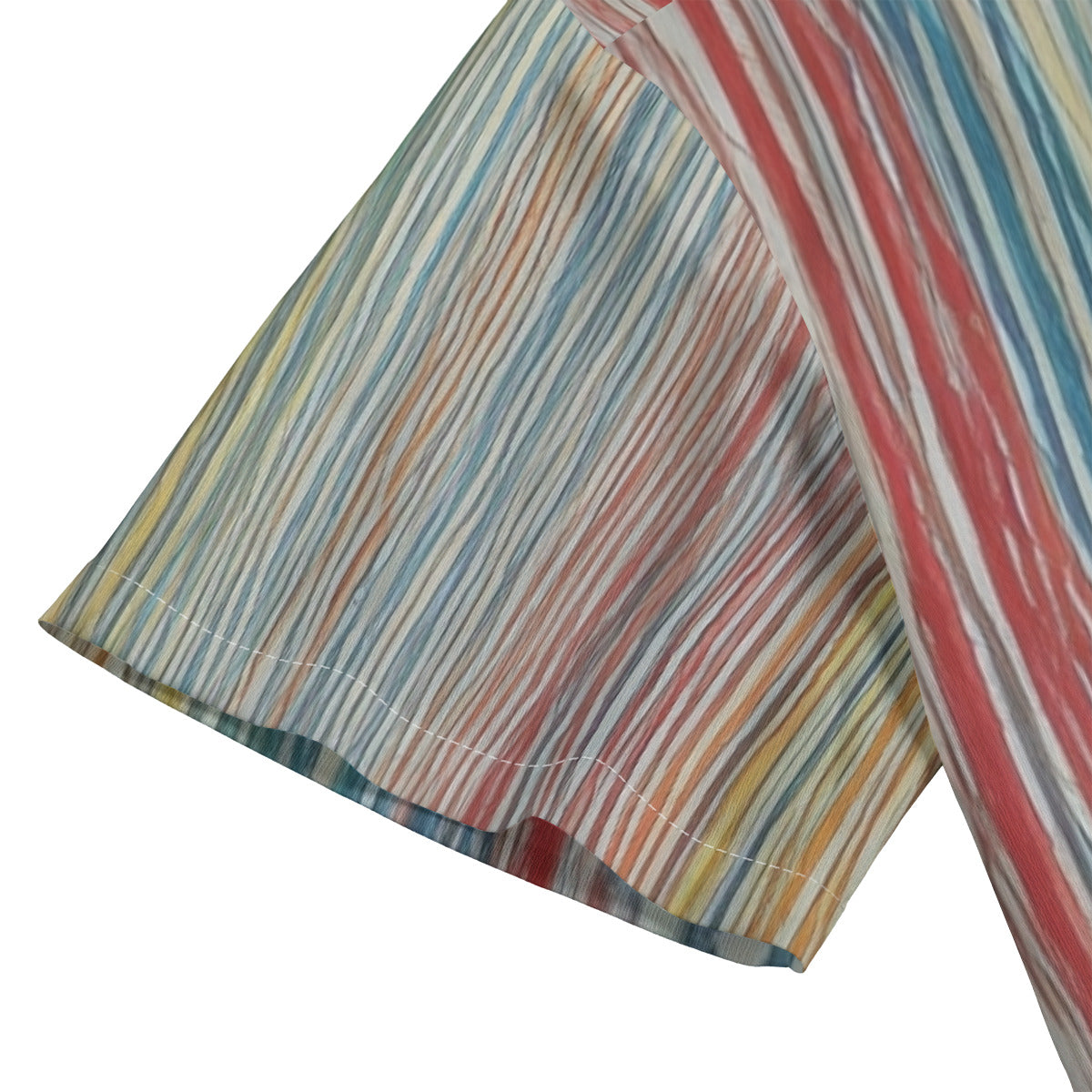 Stripes 120 -- Men's Henley Short Sleeve Shirt