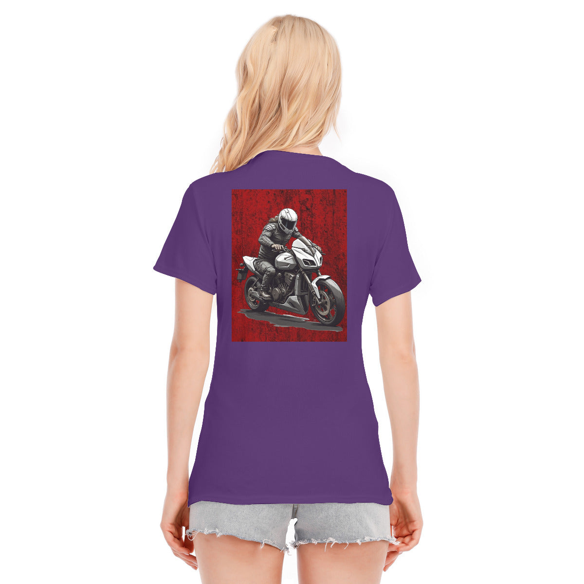 Motorcycle 130 -- Unisex O-neck Short Sleeve T-shirt