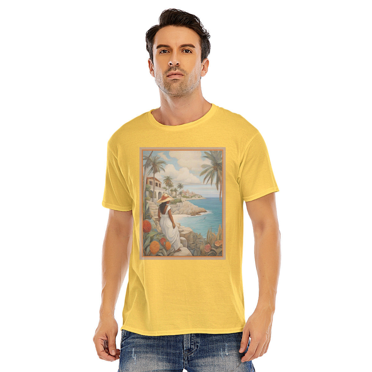 Isla Mujeres 101 -- Unisex O-neck Short Sleeve T-shirt