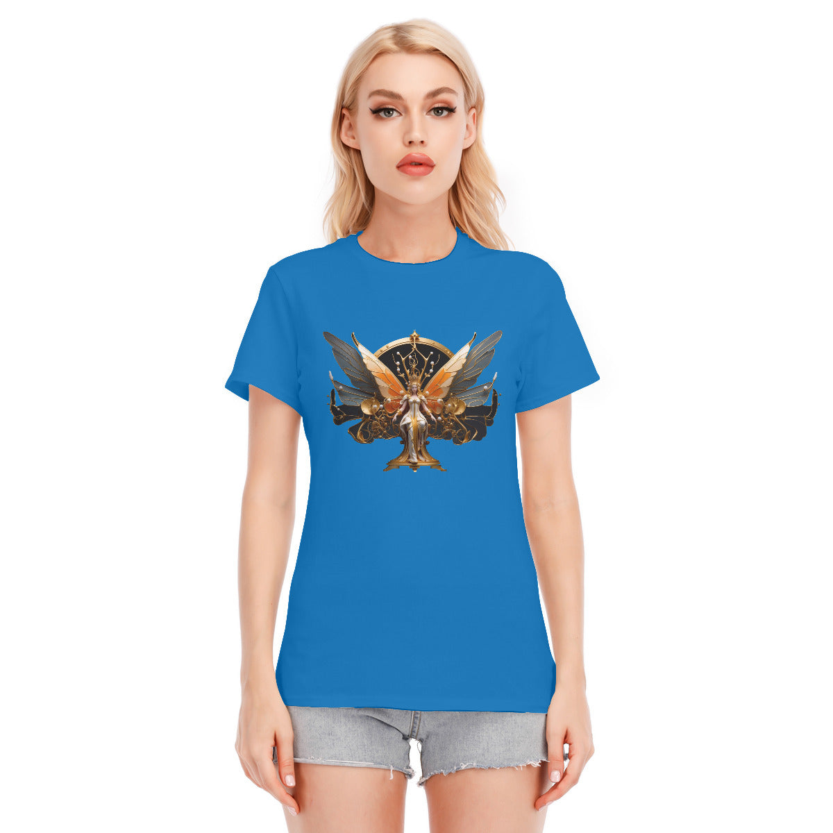 Sphinx Butterfly -- Unisex O-neck Short Sleeve T-shirt