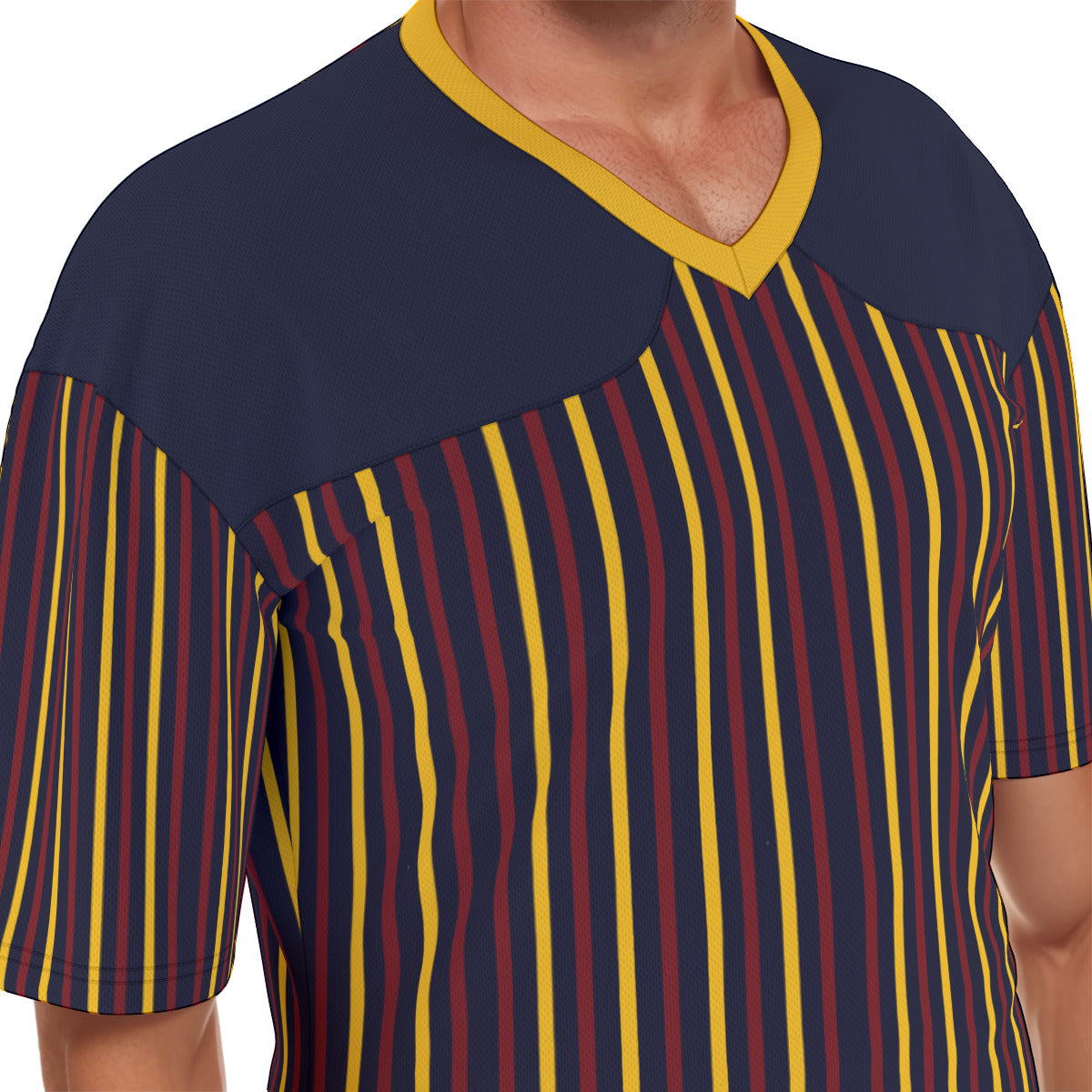 Stripes 112 -- Men's Football Jersey
