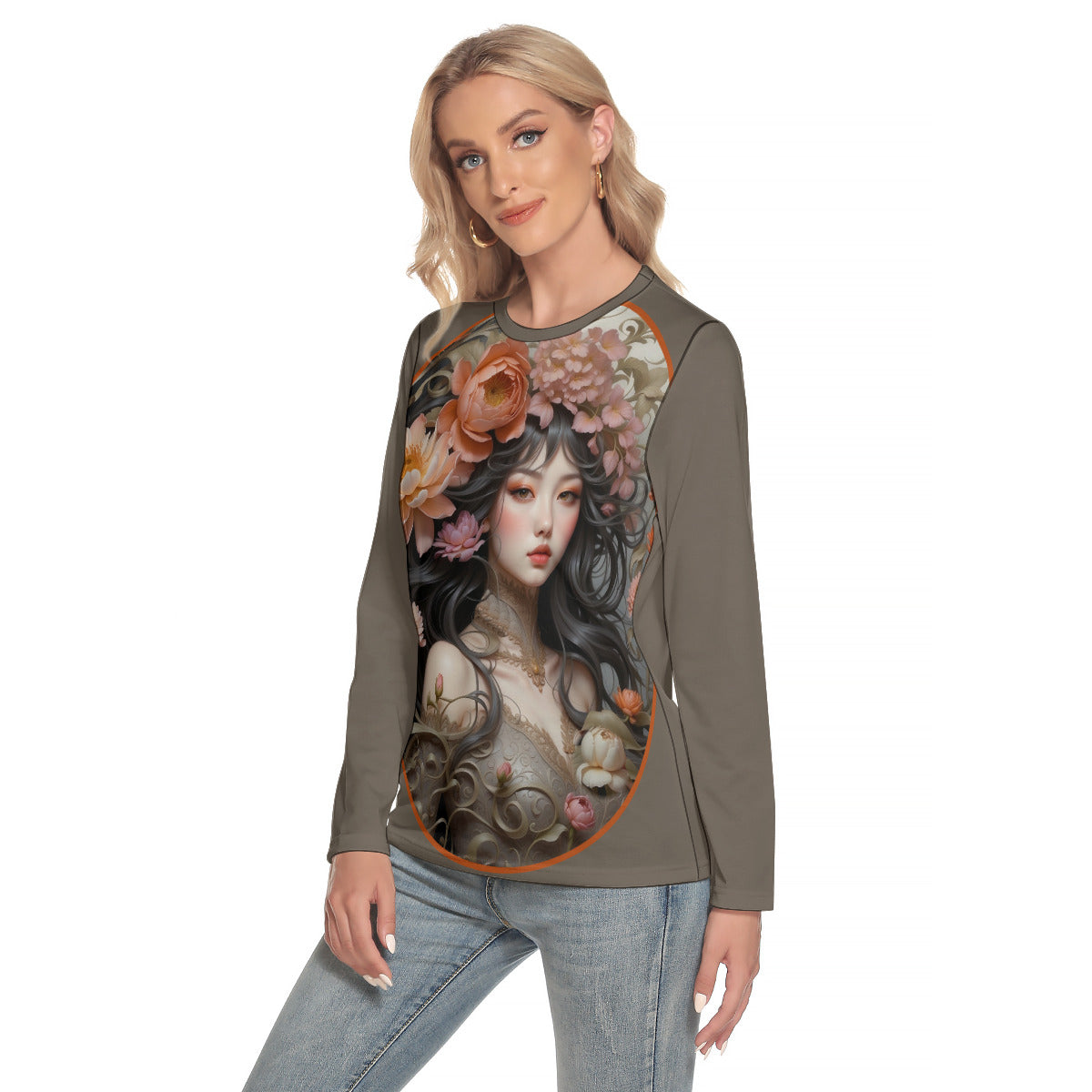 Fantasy Hide N Seek -- Women's O-neck Long Sleeve T-shirt