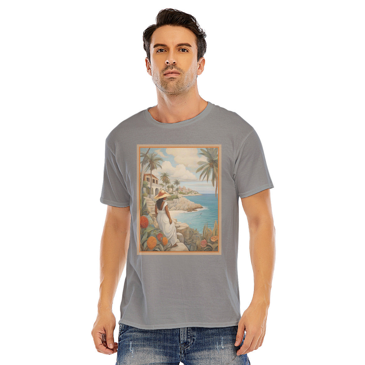 Isla Mujeres 101 -- Unisex O-neck Short Sleeve T-shirt