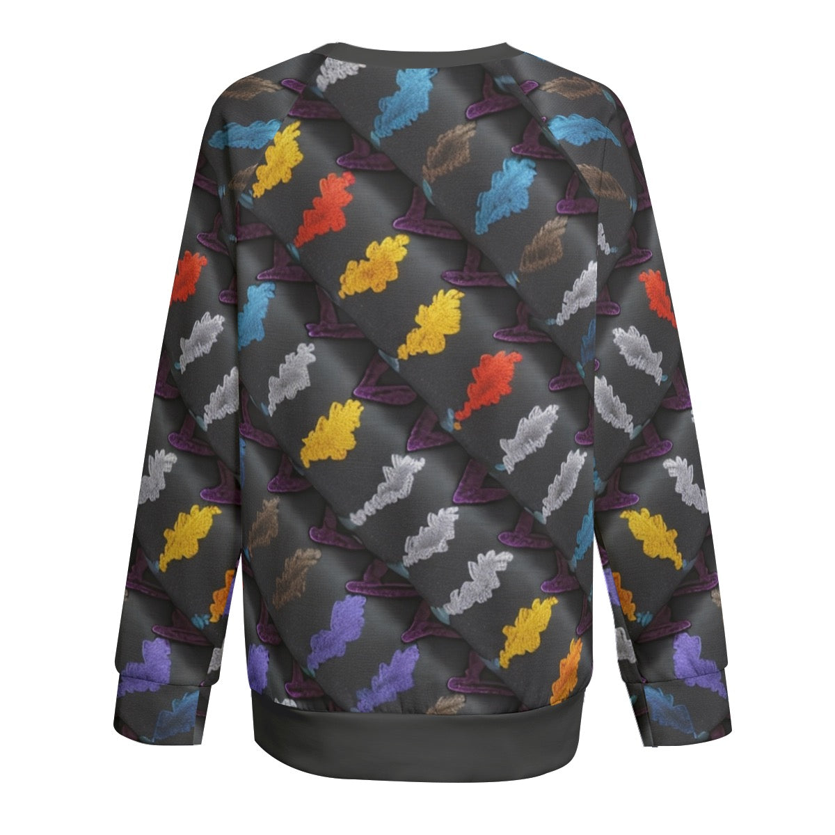 Color -- Women's Sweatshirt With Raglan Sleeve | Interlock