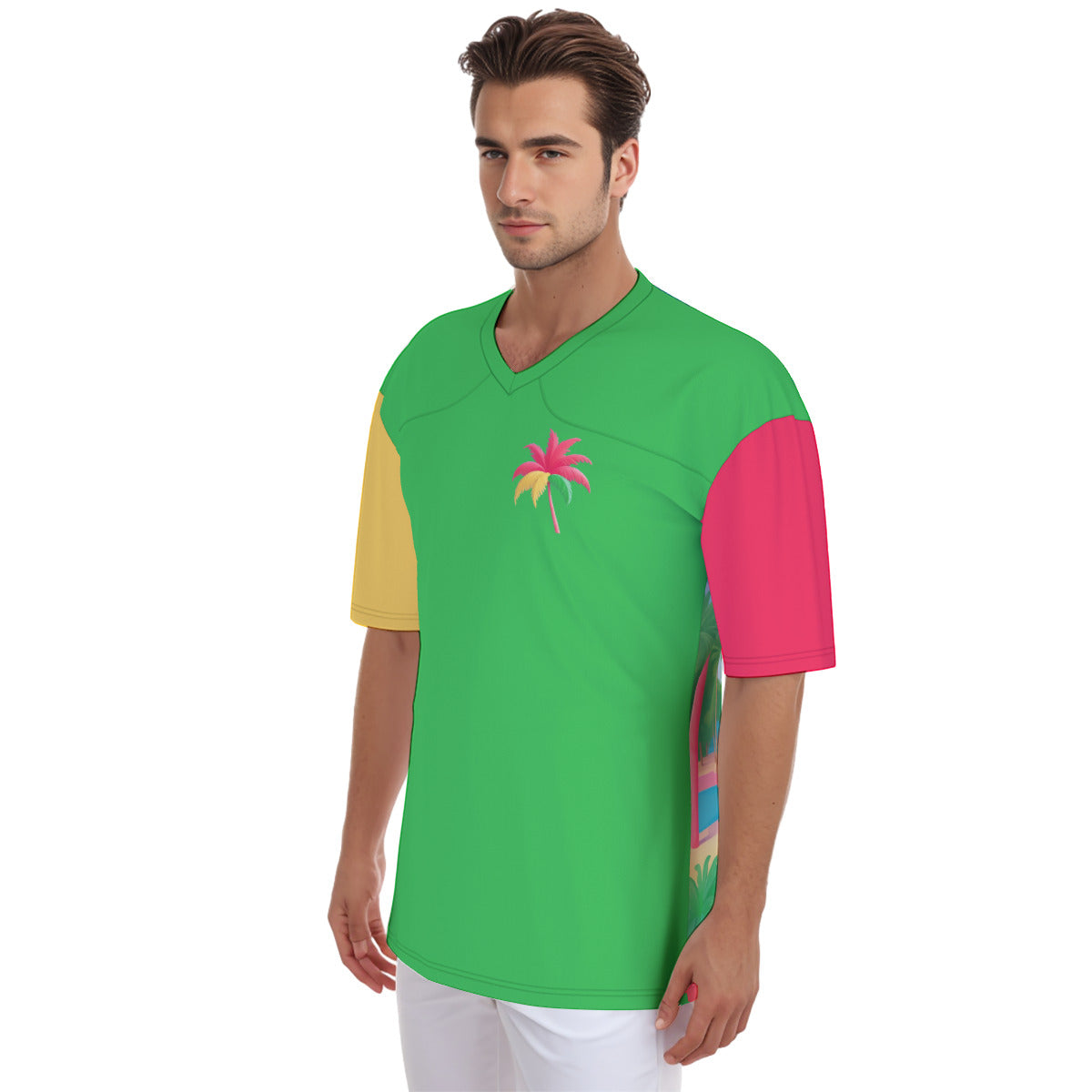 Flamingos -- Men's Football Jersey