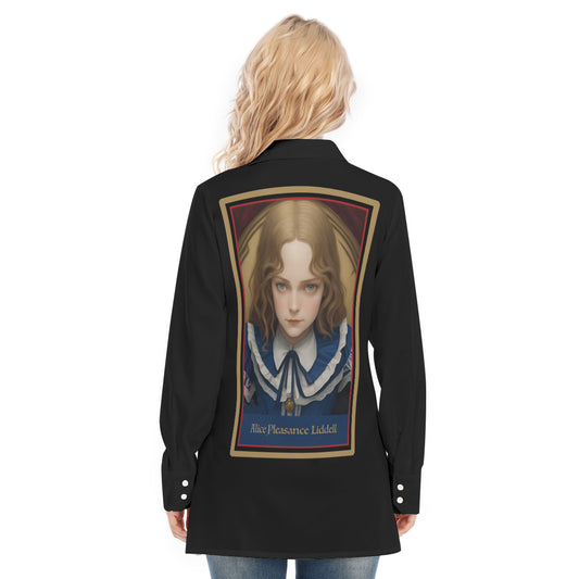 Alice Pleasance Liddell Black Blouse