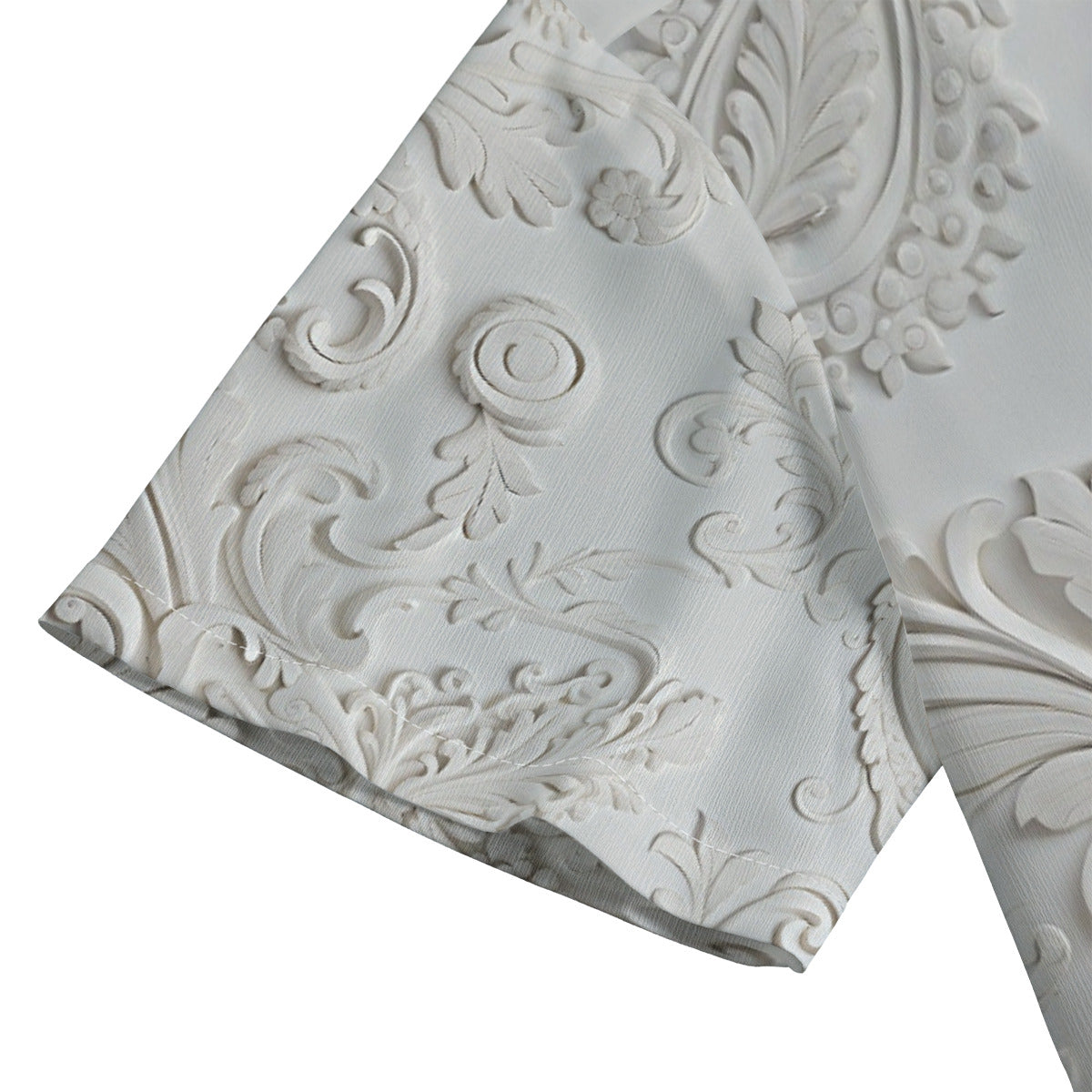 Paisley WOW -- Men's Henley Short Sleeve Shirt