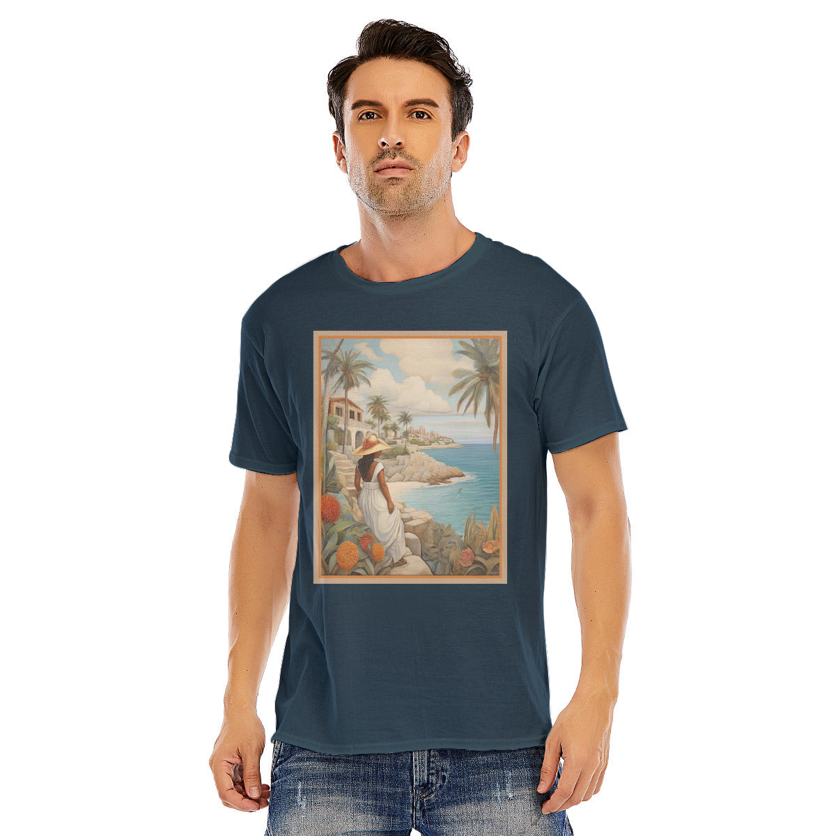 Isla Mujeres 101 -- Unisex O-neck Short Sleeve T-shirt