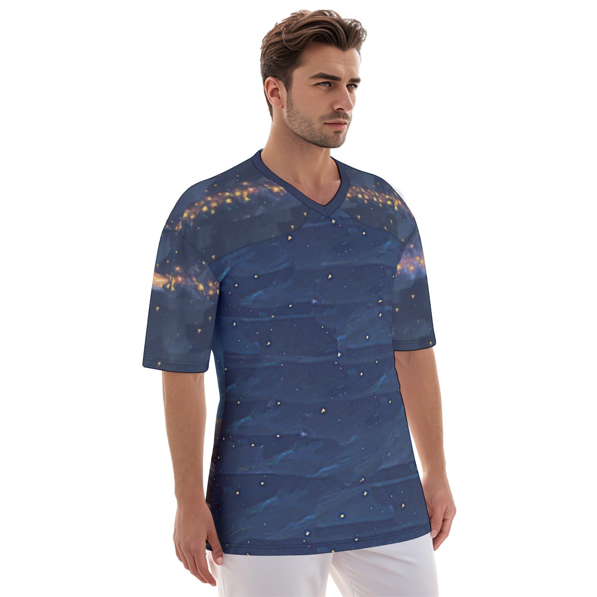 Shooting Star -- Men's Football Jersey
