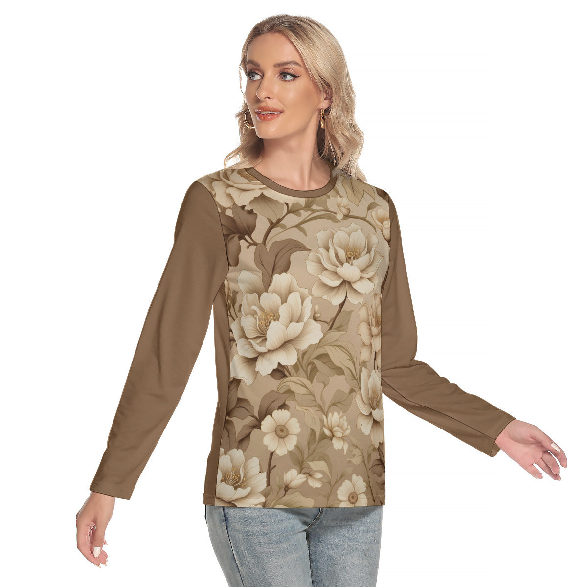Fantasy Song 104 -- Women's O-neck Long Sleeve T-shirt