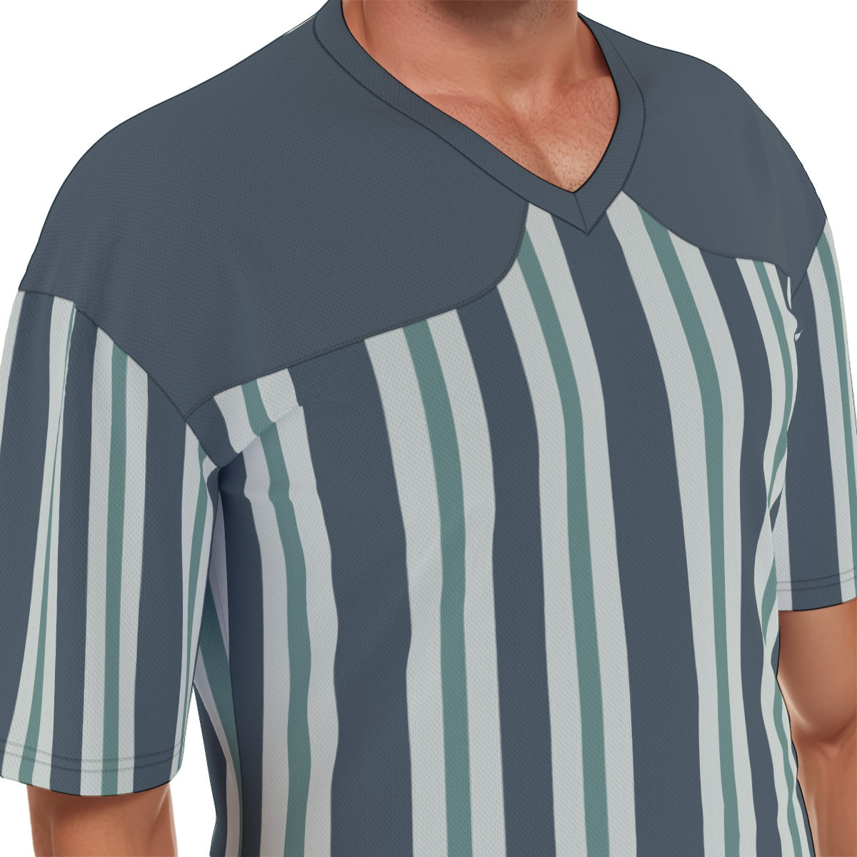 Stripes 111 -- Men's Football Jersey