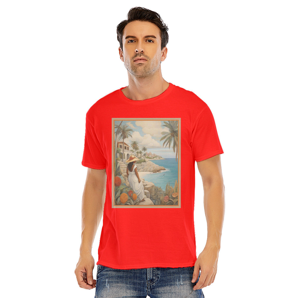 Isla Mujeres 101 -- Unisex O-neck Short Sleeve T-shirt