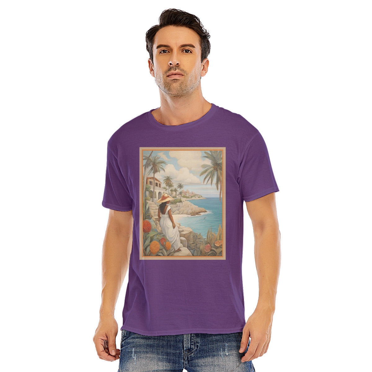 Isla Mujeres 101 -- Unisex O-neck Short Sleeve T-shirt