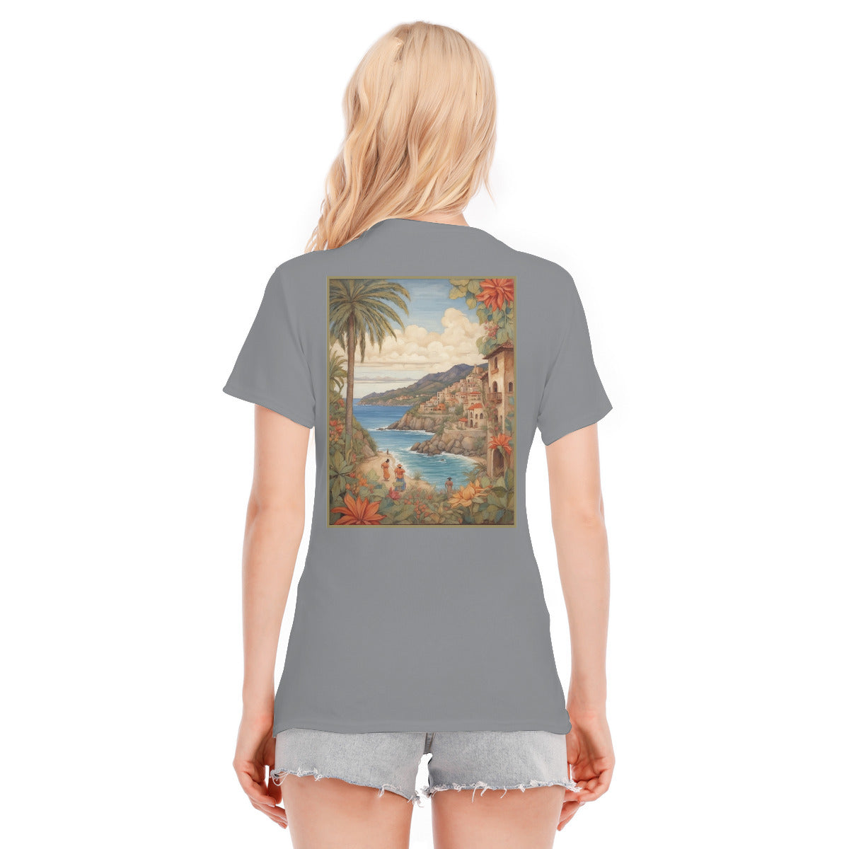 Zihuatanejo 104 -- Unisex O-neck Short Sleeve T-shirt