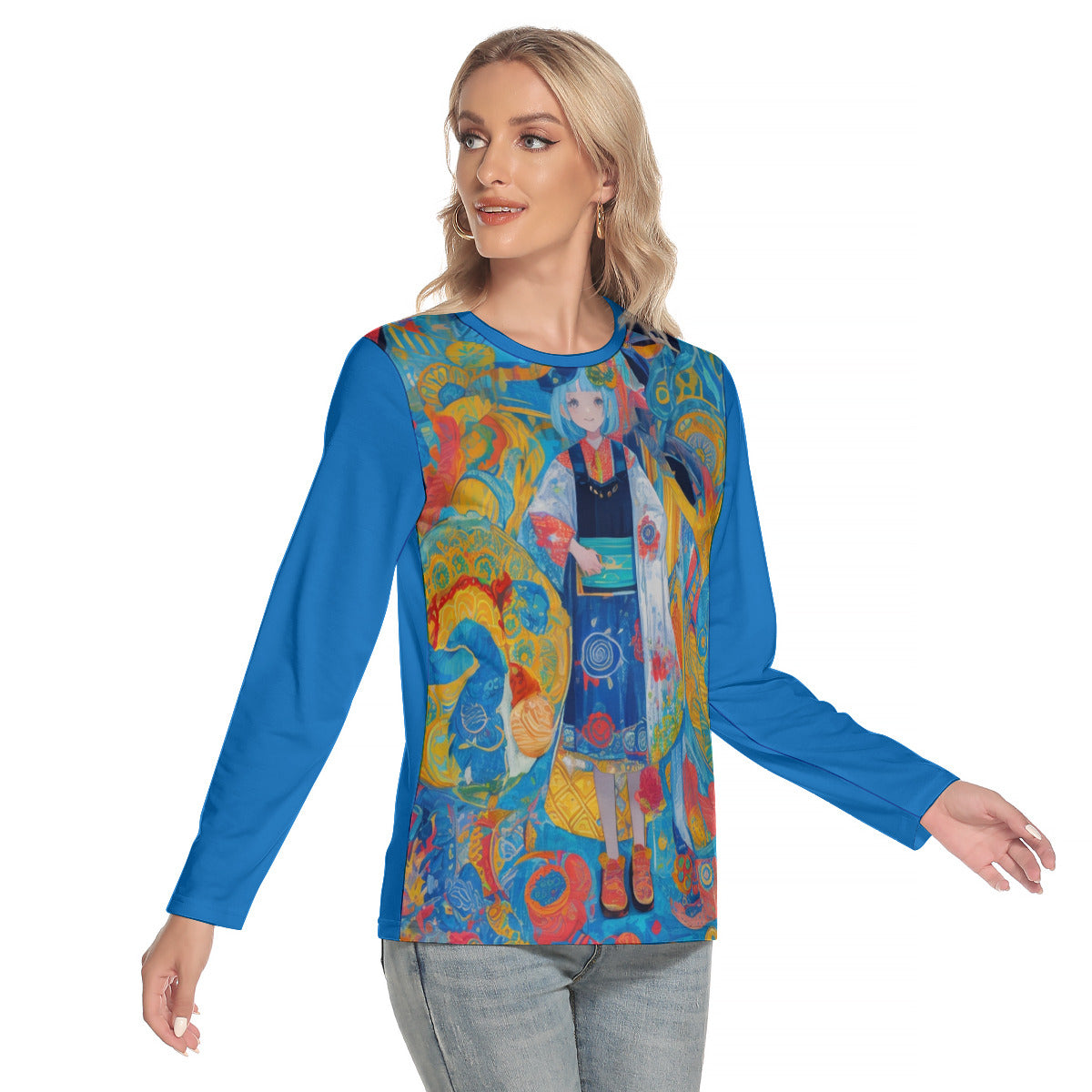 Fantasy Girl -- Women's O-neck Long Sleeve T-shirt
