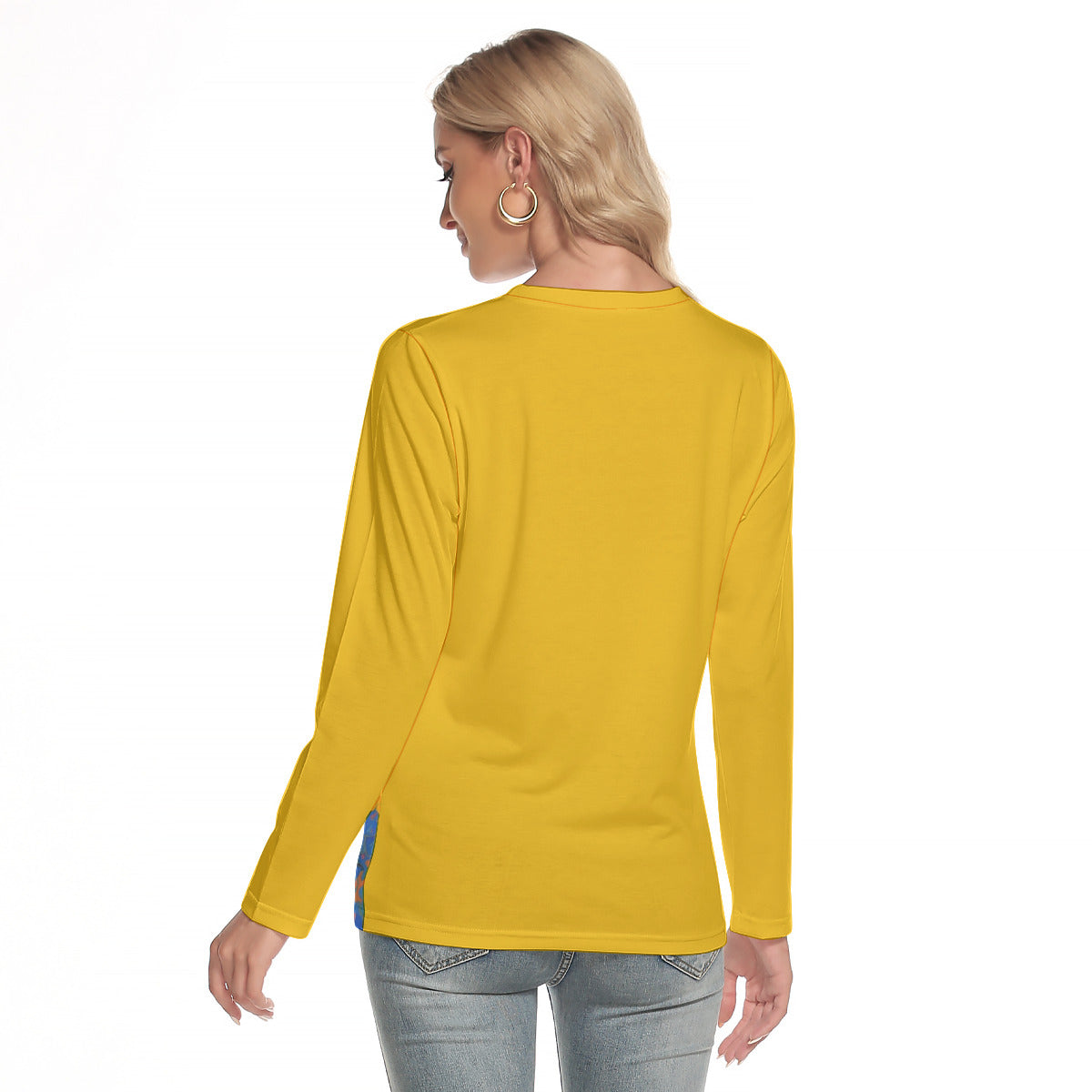 Fantacy Flowers 101 -- Women's O-neck Long Sleeve T-shirt