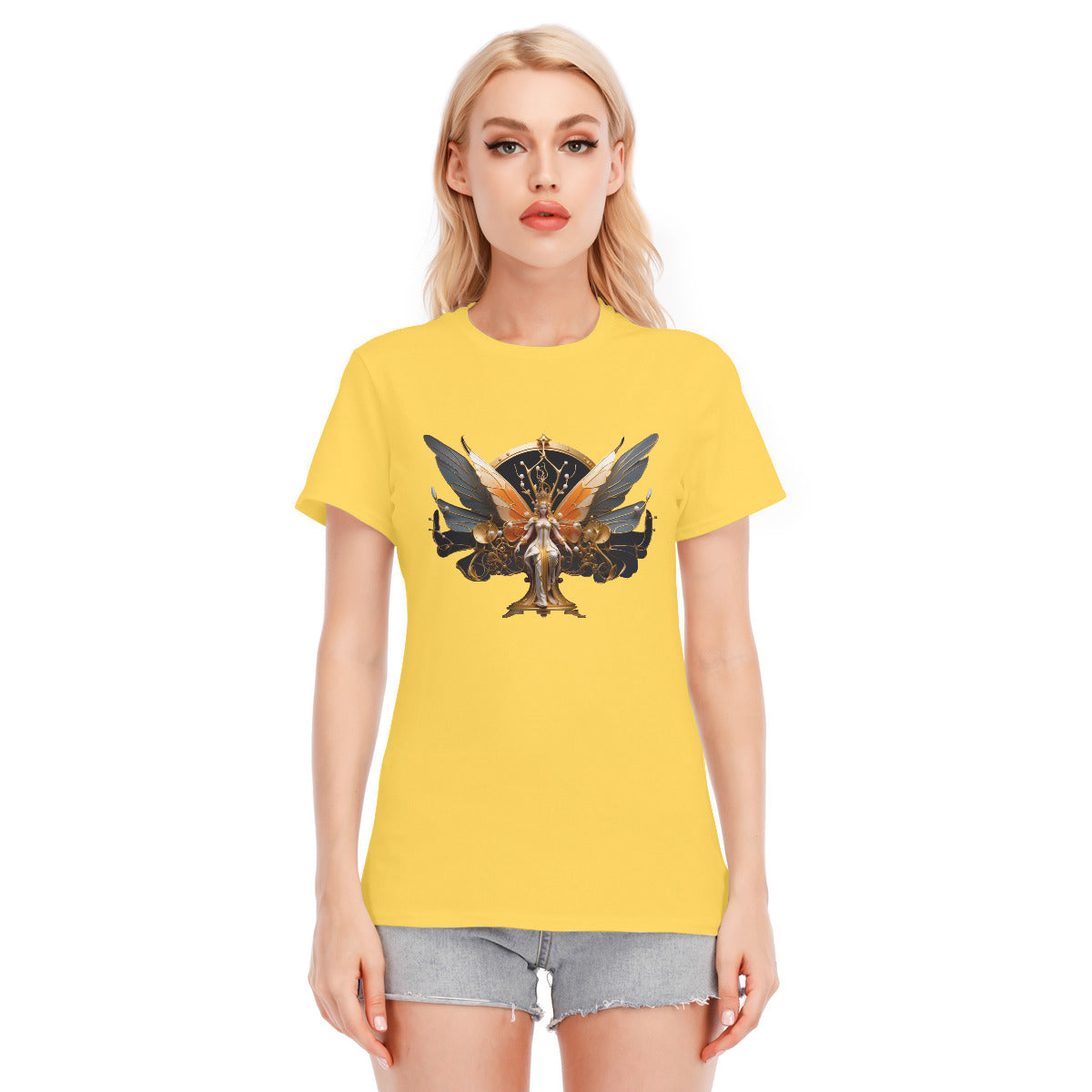 Sphinx Butterfly -- Unisex O-neck Short Sleeve T-shirt