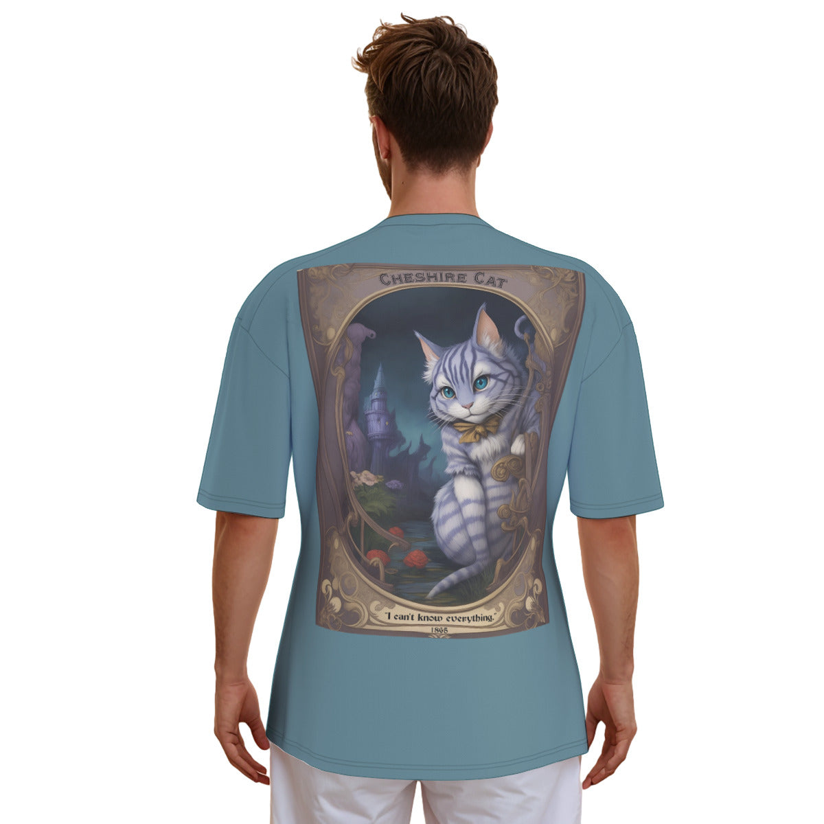 Cheshire Cat -- Men's Football Jersey