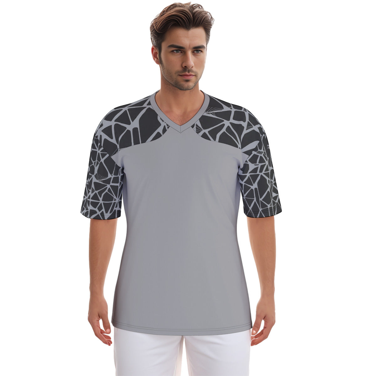 Pewter -- Men's Football Jersey