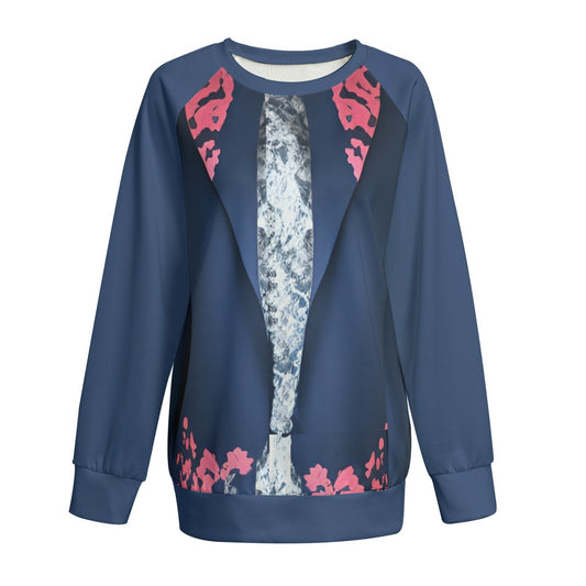 Jacket Print -- Women's Sweatshirt With Raglan Sleeve | Interlock