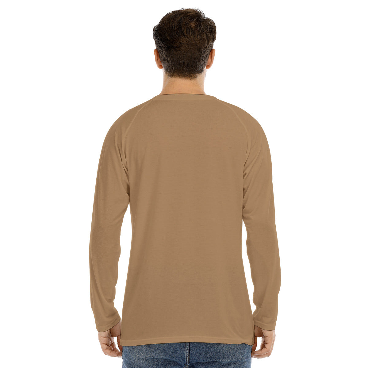 Quilt 105 -- Men's Long Sleeve T-shirt With Raglan Sleeve
